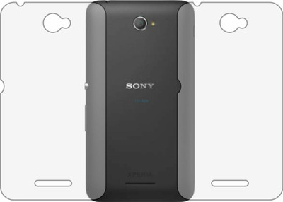 TELTREK Back Screen Guard for SONY XPERIA E4 DUAL (Matte Finish)(Pack of 2)