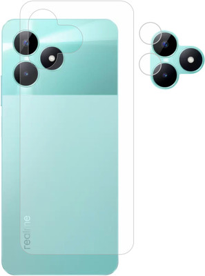Ten To 11 Back Screen Guard for Realme C53, Realme C53 [With Rear Camera Lens Guard](Pack of 2)