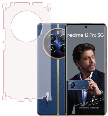 KARTRAY Back Screen Guard for Realme 12 Pro 5G, Matte With Sides(Pack of 1)