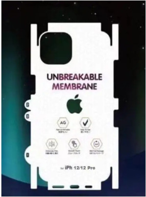 Membrane Back Screen Guard for Apple Iphone 12, Apple Iphone 12 Pro(Pack of 1)
