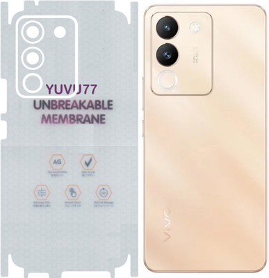 YUVUMCARE Back Screen Guard for vivo Y200 5G, Membrane 360 coverage(Pack of 1)