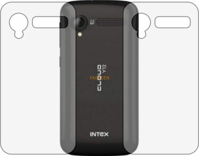 Fasheen Back Screen Guard for INTEX CLOUD Y12 (Matte Finish)(Pack of 2)