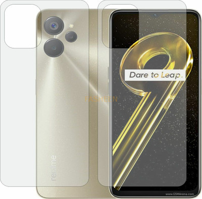 Fasheen Back Screen Guard for REALME RMX3612 (Matte Finish)(Pack of 2)