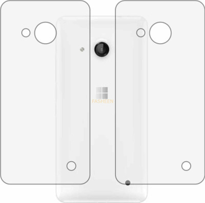 Fasheen Back Screen Guard for MICROSOFT LUMIA 550 (Matte Finish)(Pack of 2)
