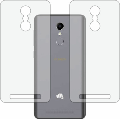Fasheen Back Screen Guard for MICROMAX CANVAS EVOK POWER Q4260 (Matte Finish)(Pack of 2)