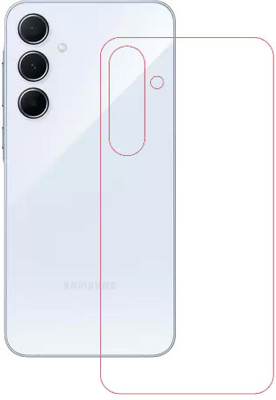 HOBBYTRONICS Back Screen Guard for Samsung A55, Samsung A35 (Matte)(Pack of 1)