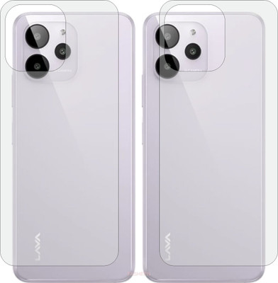 Fasheen Back Screen Guard for LAVA YUVA 2 PRO (Matte Finish)(Pack of 2)