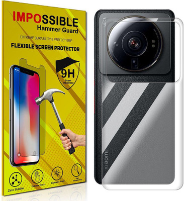 FCS Back Screen Guard for Xiaomi 12S Ultra Back (Glossy)(Pack of 1)