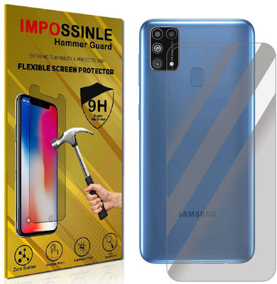 Enlinea Back Screen Guard for Samsung Galaxy M31 Prime Back (Matte)(Pack of 1)