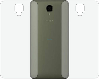 TELTREK Back Screen Guard for INTEX AQUA LIONS T1 (Matte Finish)(Pack of 2)