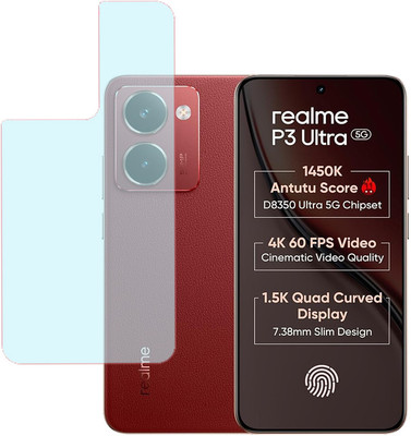 SPRITZEN Back Screen Guard for Realme P3 Ultra 5G, Matte(Pack of 1)