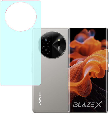 VAYUVAULT Back Screen Guard for LAVA Blaze X 5G(Pack of 1)