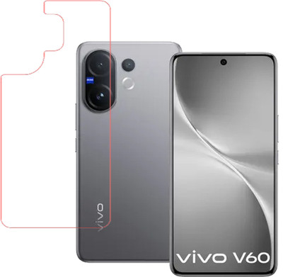 KARTRAY Back Screen Guard for Vivo V60 5G, Back Screen Guard With Glossy Finish(Pack of 1)