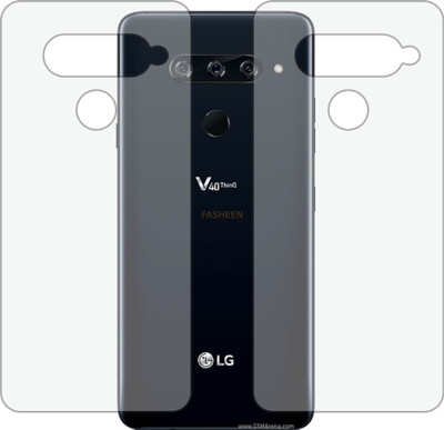 Fasheen Back Screen Guard for LG V40 THINQ (Matte Finish)(Pack of 2)
