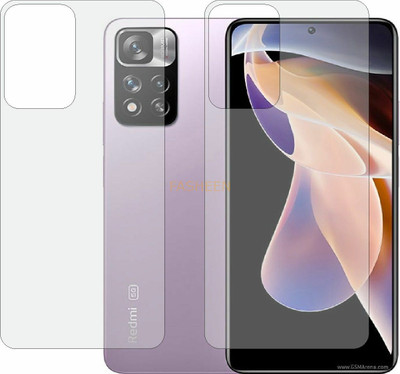 Fasheen Back Screen Guard for XIAOMI MI NOTE 11 PRO (Matte Finish)(Pack of 2)