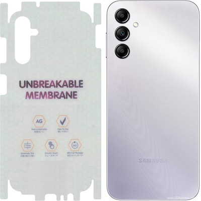 yuvu77 Back Screen Guard for Samsung Galaxy A14 5G, Membrane with 360 coverage(Pack of 1)