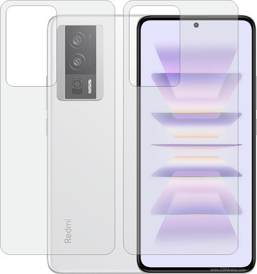 ZINGTEL Back Screen Guard for XIAOMI REDMI K60 PRO 5G (Matte Finish)(Pack of 2)