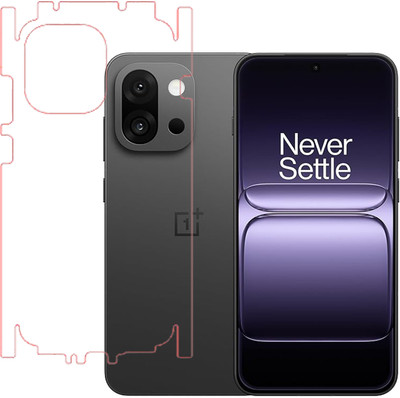 SCANSHIELD Back Screen Guard for OnePlus 13s 5G, Back Screen Guard with Sides, Glossy Finish(Pack of 1)