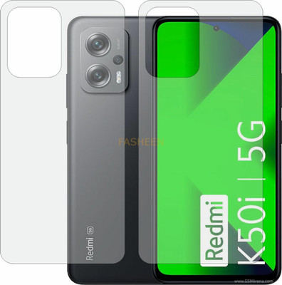 Fasheen Back Screen Guard for REDMI K50 i (Matte Finish)(Pack of 2)