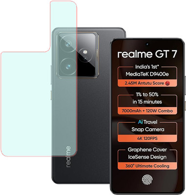 SPRITZEN Back Screen Guard for Realme GT 7 5G, Back Screen Guard With Matte Finish(Pack of 1)