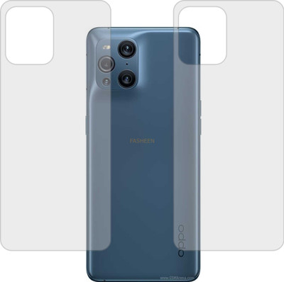 Fasheen Back Screen Guard for OPPO FIND X3 PRO (Matte Finish)(Pack of 2)