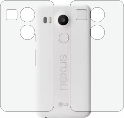 Fasheen Back Screen Guard for LG GOOGLE NEXUS 5X (Matte Finish)(Pack of 2)