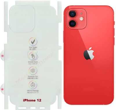 FYUGEN Iphone 12/12 Pro (Glossy) Full Body (360 Degree) Mobile Skin(Transparent)