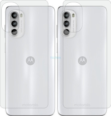 TELTREK Back Screen Guard for MOTOROLA MOTO G62 5G (Matte Finish)(Pack of 2)