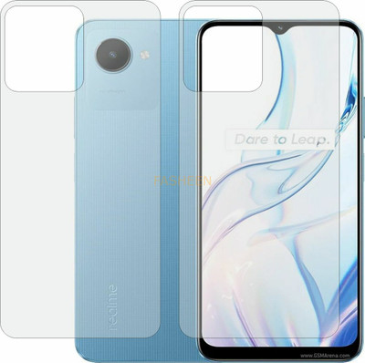 Fasheen Back Screen Guard for REALME C30S (Matte Finish)(Pack of 2)