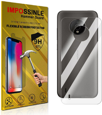 FCS Back Screen Guard for Nokia C200 Back (Glossy)(Pack of 1)