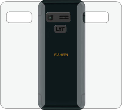 Fasheen Back Screen Guard for JIO LYF C45 (Matte Finish)(Pack of 2)
