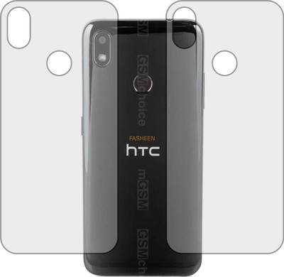 Fasheen Back Screen Guard for HTC WILDFIRE E1 (Matte Finish)(Pack of 2)