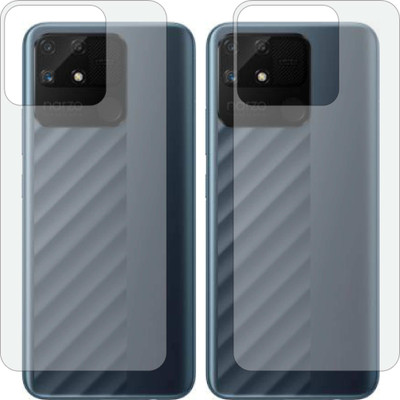 TELTREK Back Screen Guard for Realme NARZO 50A(Pack of 2)