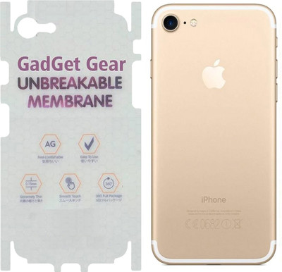 yuvu77 Back Screen Guard for Membrane Apple iPhone 6,7,8, Membrane 360 coverage(Pack of 1)