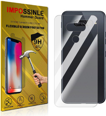 FCS Back Screen Guard for LG Q70 Back (Glossy)(Pack of 1)