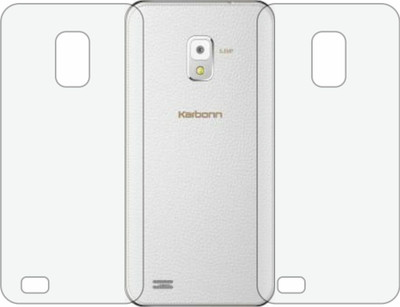 TELTREK Back Screen Guard for KARBONN A12 (Matte Finish)(Pack of 2)