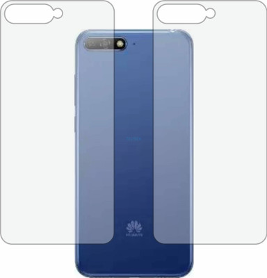 TELTREK Back Screen Guard for HUAWEI Y6 (2018) (Matte Finish)(Pack of 2)