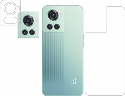 Ten To 11 Back Screen Guard for OnePlus 10R 5G(Pack of 2)