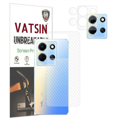 Vatsin Back Screen Guard for Infinix Note 30 5G, Infinix Note 30 5G [Back Carbon Fiber] [Rear Camera Lens Guard](Pack of 2)