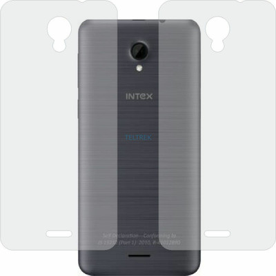 TELTREK Back Screen Guard for INTEX AQUA Q7 PRO (Matte Finish)(Pack of 2)