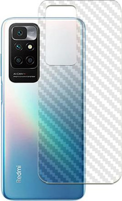 MUTAALI Back Screen Guard for Xiaomi Redmi 10 Prime 2022 Back Carbon Fiber Skin(Pack of 1)