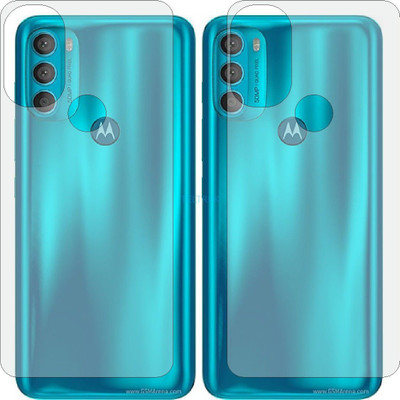 TELTREK Back Screen Guard for MOTOROLA MOTO G71 5G (Matte Finish)(Pack of 2)