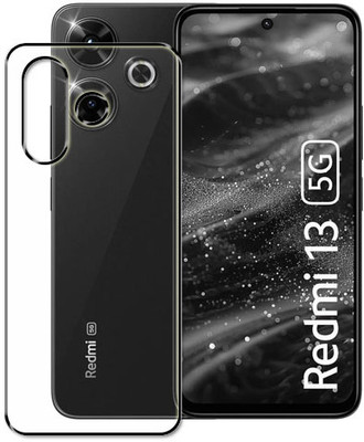 tombik Back Screen Guard for 63XV-Redmi 13 5G-back,lens(Pack of 2)
