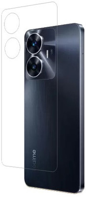 HOBBYTRONICS Back Screen Guard for Realme C55, realme C55, Realme Narzo N55, realme narzo N55(Pack of 1)