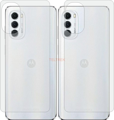TELTREK Back Screen Guard for MOTOROLA MOTO G71 S (Matte Finish)(Pack of 2)