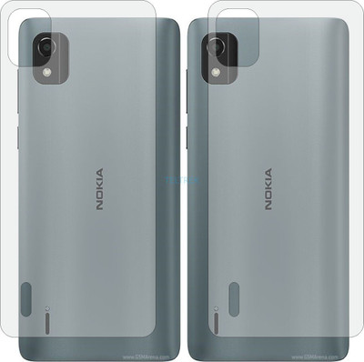 TELTREK Back Screen Guard for NOKIA C 2 2ND EDITION (Matte Finish)(Pack of 2)