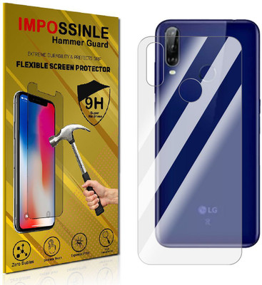 Enlinea Back Screen Guard for LG W31 Plus Back (Glossy)(Pack of 1)