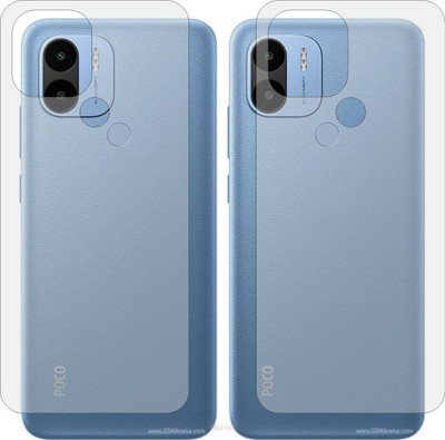 TELTREK Back Screen Guard for XIAOMI POCO C50 220733SPI (Matte Finish)(Pack of 2)