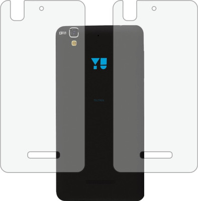 TELTREK Back Screen Guard for MICROMAX YU5510A (YU YUREKA PLUS) (Matte Finish)(Pack of 2)
