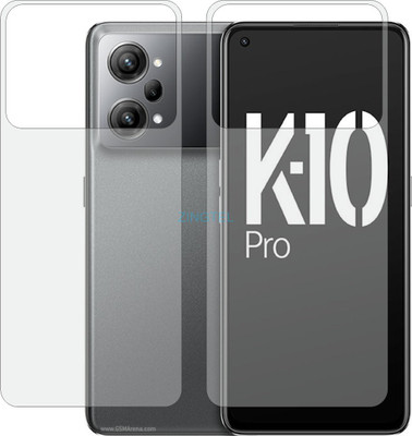 ZINGTEL Back Screen Guard for OPPO K10 PRO (Matte Finish)(Pack of 2)